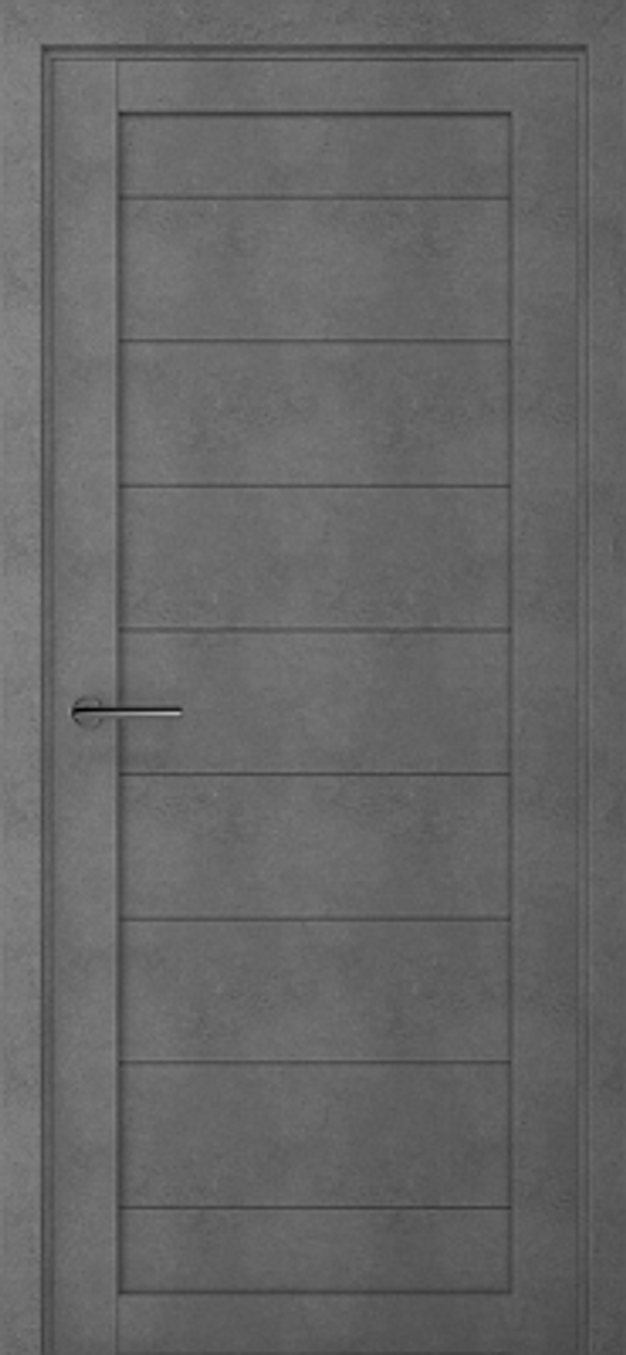 Межкомнатные двери ALBERO МЮНХЕН Бетон Темный/графит