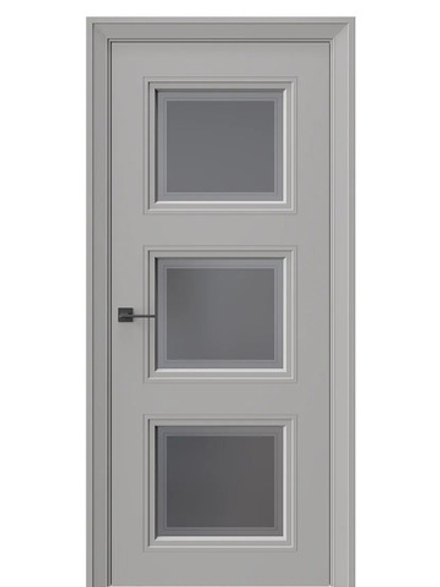 Двери WestStyle Eliss 6 Макиато /графит сатинат  ДО