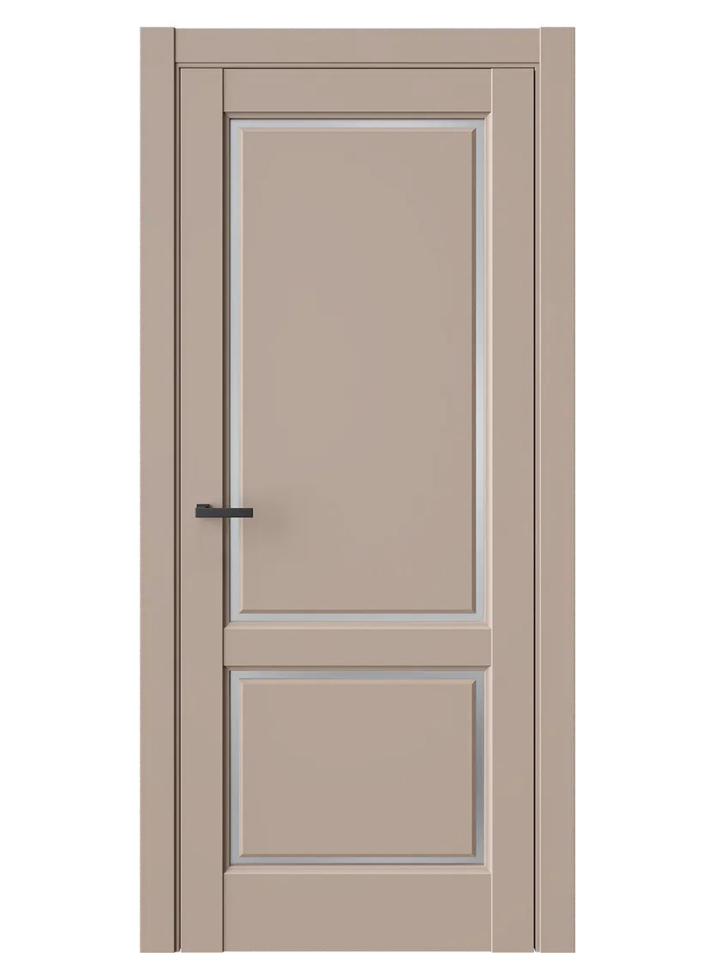 Двери WestStyle  LVT 3 Гляссе/ Белое Сатинат ДО