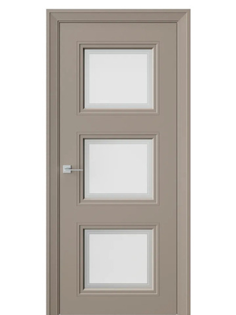Двери WestStyle Eliss 6 RAL 7006 /белое сатинат ДО