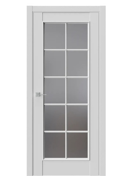 Двери WestStyle En 2 Emlayer серый / Графит Сатинат  ДО