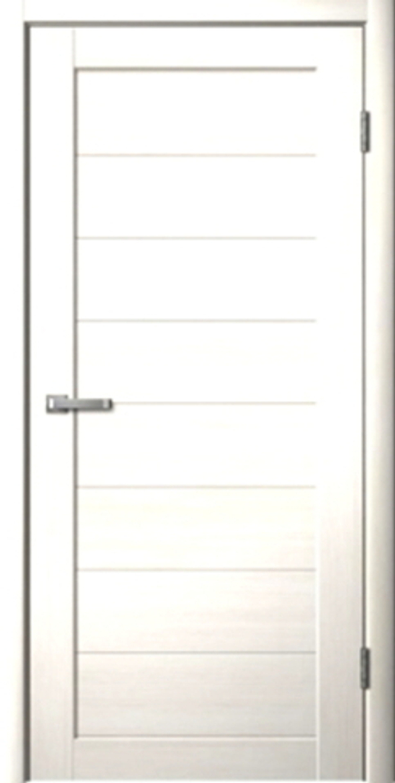 Межкомнатные двери царговые "ЦДГ 01" Риф белый ДГ