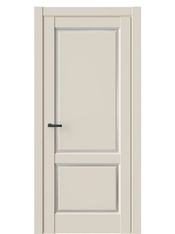 Двери WestStyle  LVT 3 Лазурный Песок/ Белое Сатинат ДО