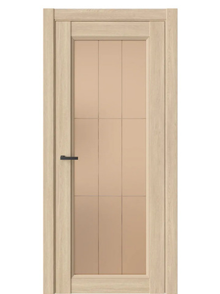 Двери WestStyle Enika 2 Сенди /Бронза Сатинат  ДО