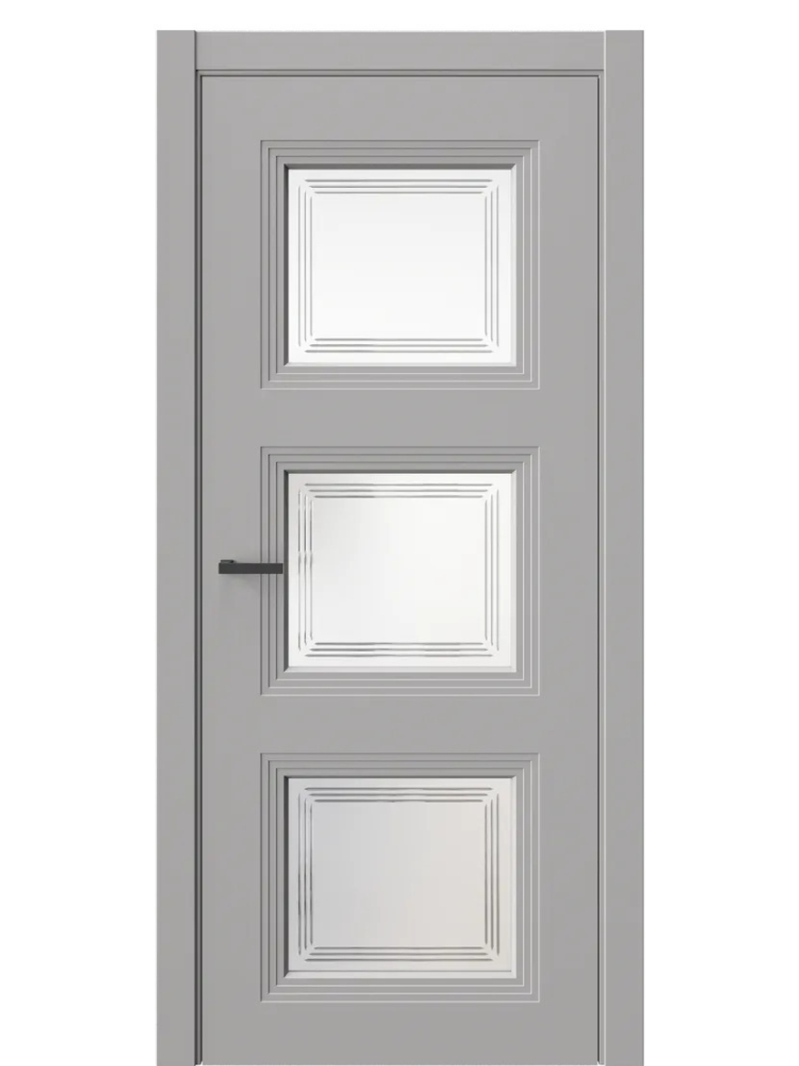 Двери WestStyle  Monte 6 Макиато /Белое Сатинат ДО