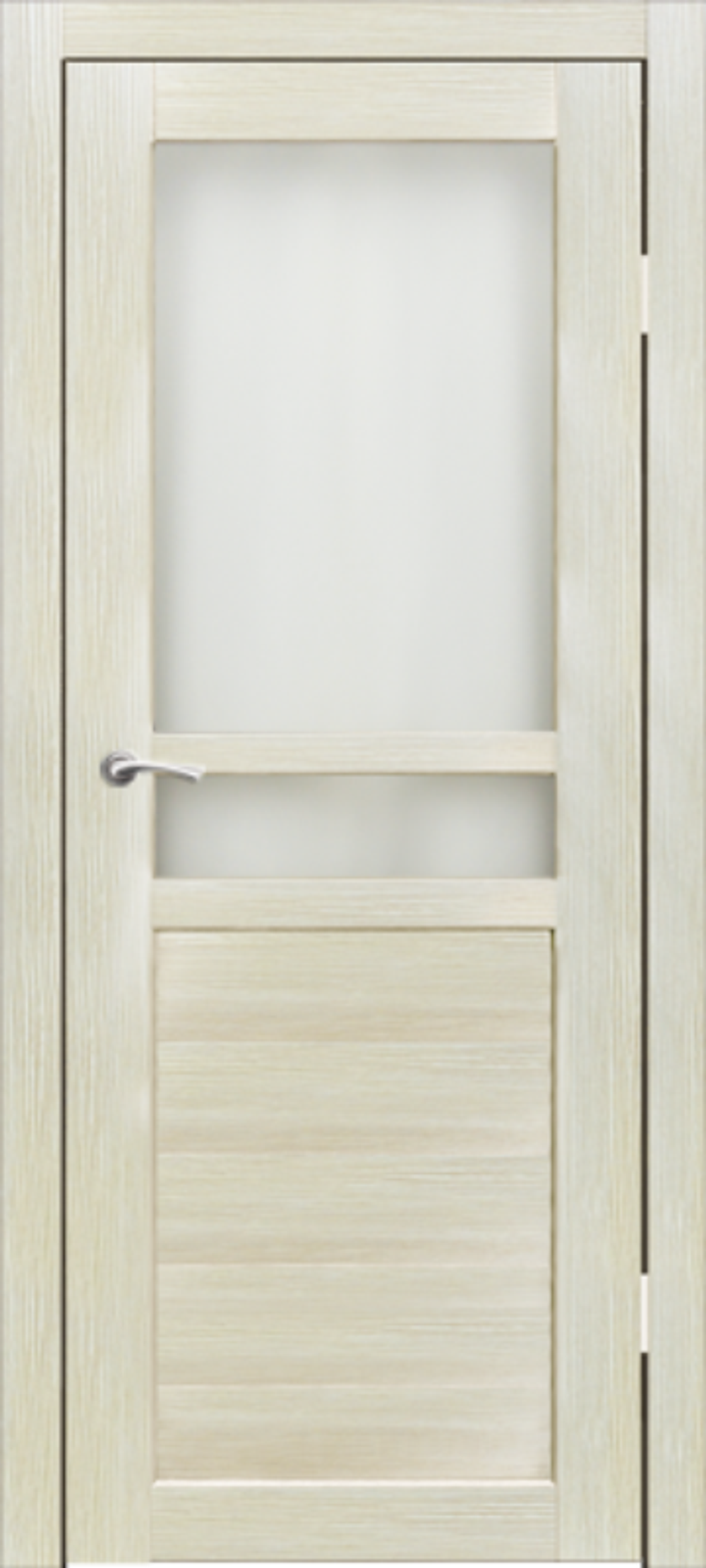 Межкомнатные двери SYNERGY "Фьяно" ДО Акация светлая (Сатинат матовое)