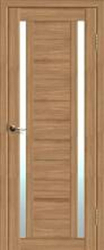 Межкомнатные двери царговые "ЦДО 05/1" Риф белый/Сатин ДО