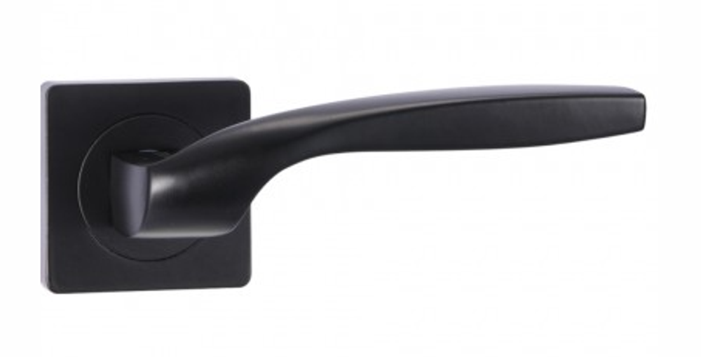 Дверные ручки vantage v 08bl-2  al цвет- черный