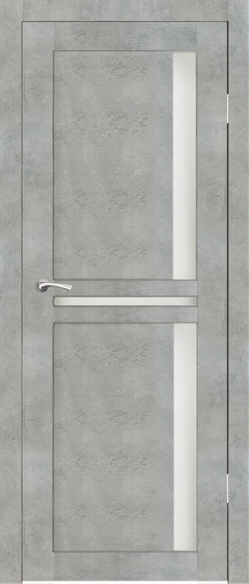 Межкомнатные двери SYNERGY "Эль Порте" Бетон (Сатинат матовое)