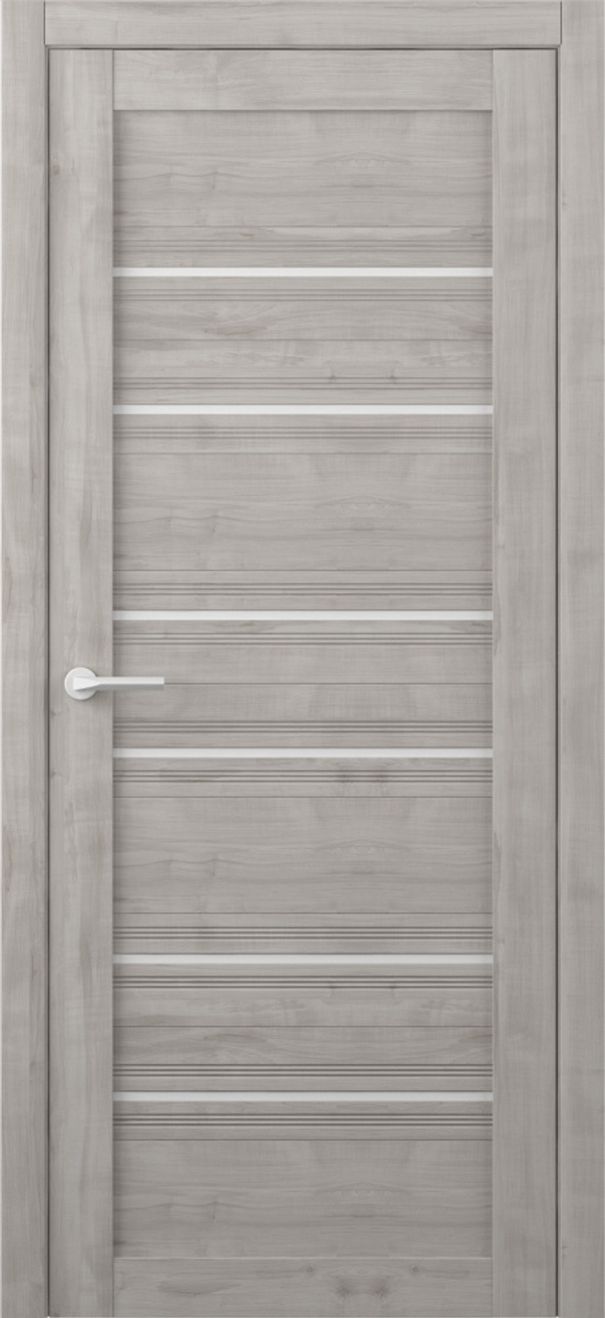 Межкомнатные двери ALBERO "Техас" Графит/Мателюкс (ДО)