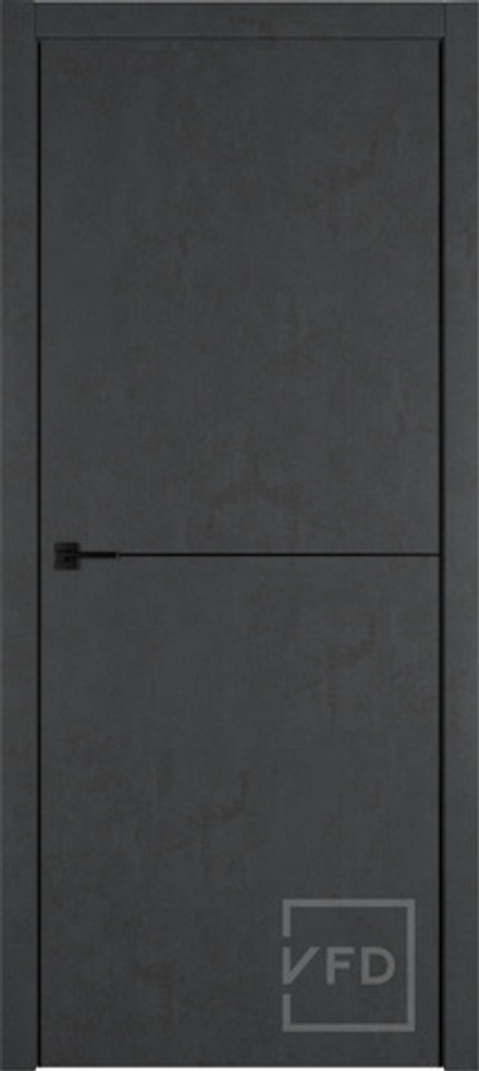 Межкомнатные двери ВФД "URBAN 1" Jet Loft 4х4 BE (Алюминиевая кромка) ДГ