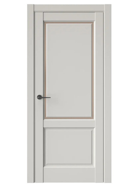 Двери WestStyle  LVT 3Е Песчаный Рай/ Бронза Сатинат ДО