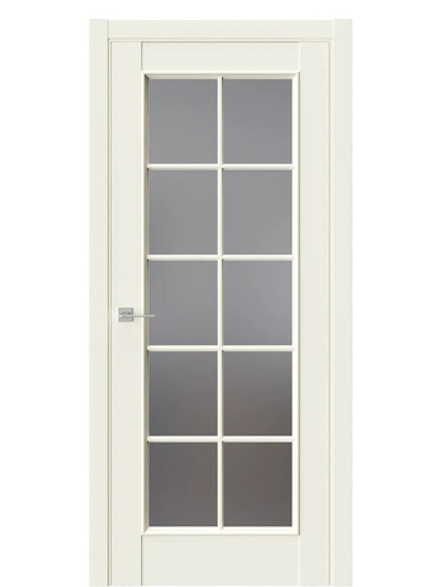 Двери WestStyle En 2 Emlayer бежевый / Графит Сатинат  ДО