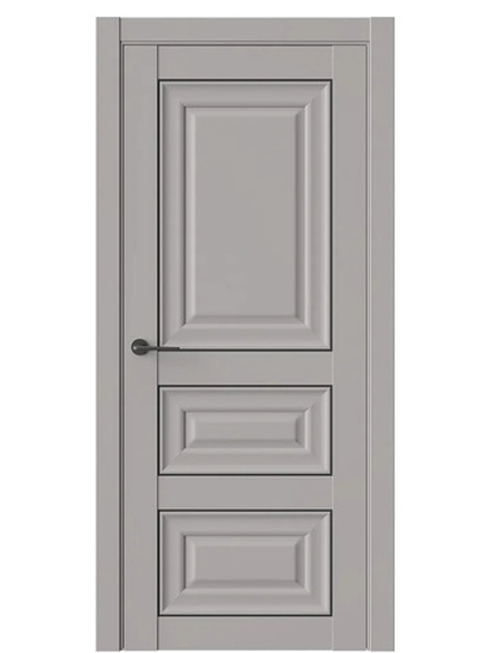 Двери WestStyle HR5 F Макиато /молдинг черный  ДГ