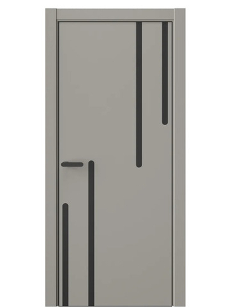 Двери WestStyle  "IN М3" Пустынное Золото /молдинг /алюм.кромка  ДГ