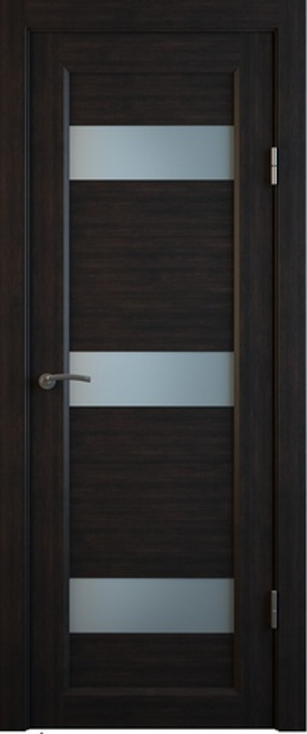 Межкомнатные двери MART DOORS С4 Венге/Сатинат (ДО)