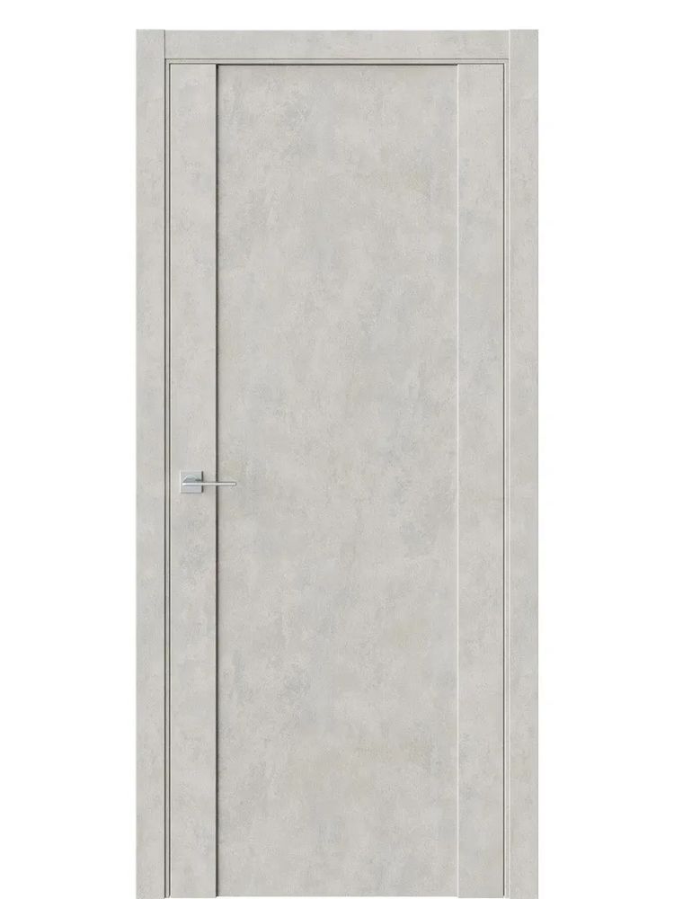 Двери WestStyle F0 Бетон смоки  ДГ