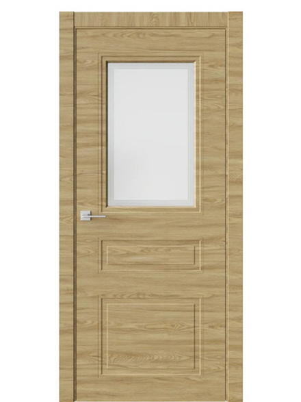 Двери WestStyle Eliss 8 Дуб валенс горизонт /белое сатинат  ДО