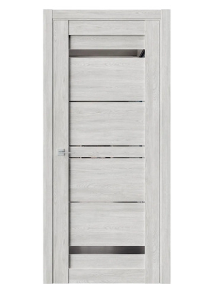 Двери WestStyle  "CZ 4 Дуб оксфорд/зеркало графит ДО