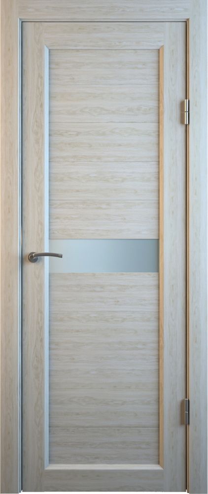 Межкомнатные двери MART DOORS С1 Дуб монтана грей/Сатинат (ДО)