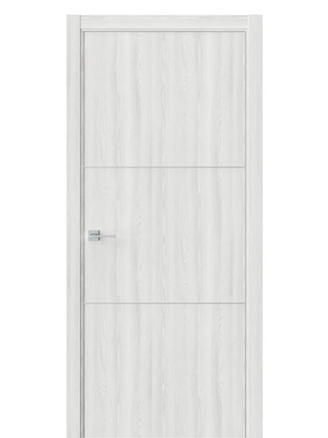 Двери WestStyle  "IN 26" Клен Айс /алюм.кромка  ДГ