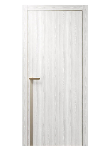 Двери WestStyle  "IN М1.3" Клен Айс /молдинг /алюм.кромка  ДГ