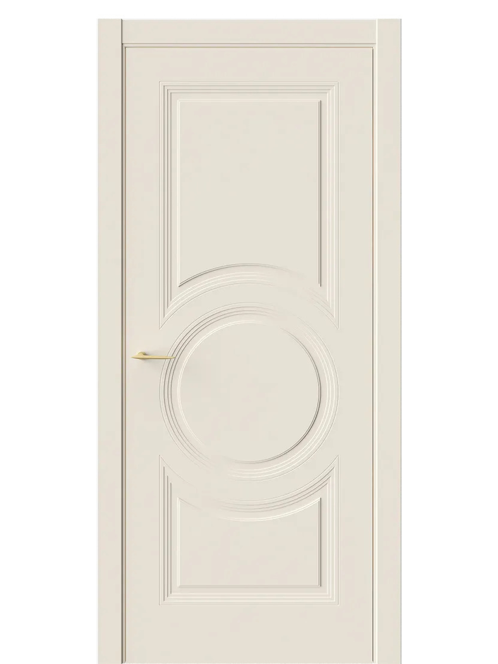 Межкомнатные двери WestStyle OB9 RAL Тон ванильный  ДГ