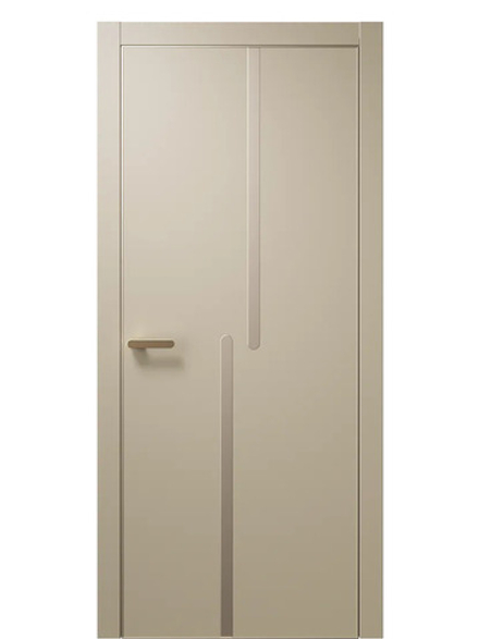 Двери WestStyle  "IN М2.2" Гляссе /молдинг /алюм.кромка  ДГ