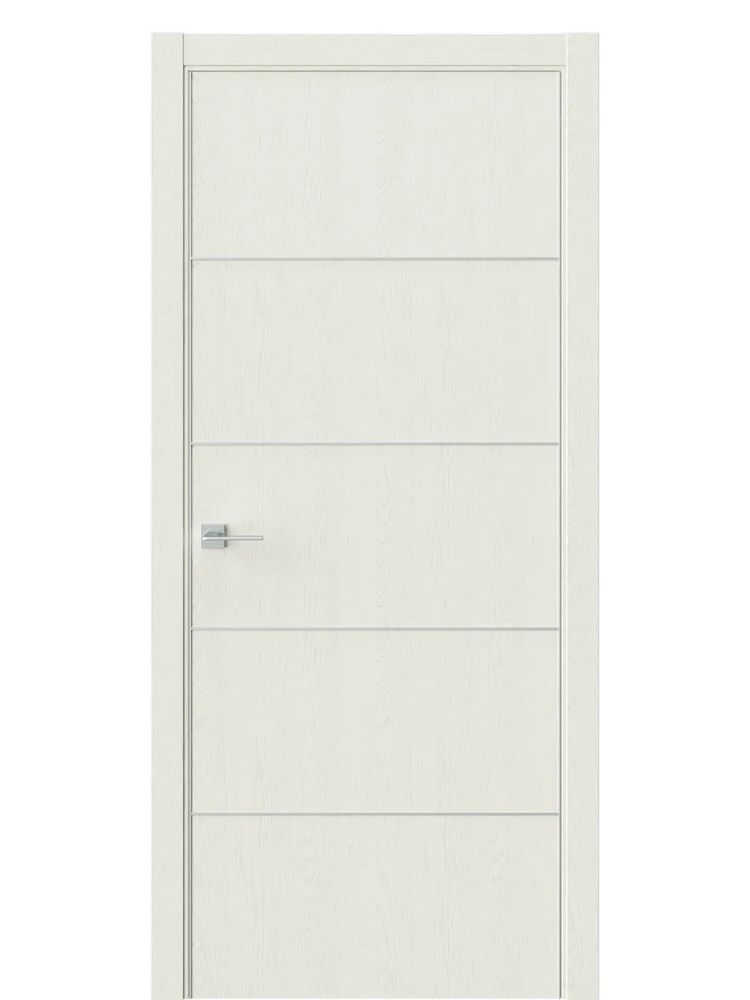 Двери WestStyle  "IN 27" Дуб Монтана /алюм.кромка ДГ