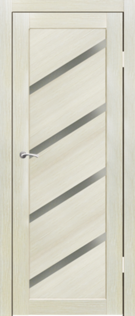 Межкомнатные двери SYNERGY "Мелодия" ДО Акация светлая (Сатинат матовое)