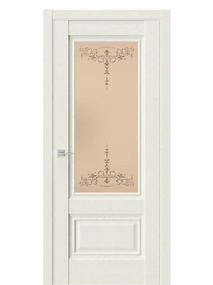 Двери WestStyle  "Ch 8"  Дуб монтана/ бронза сатинат ДО