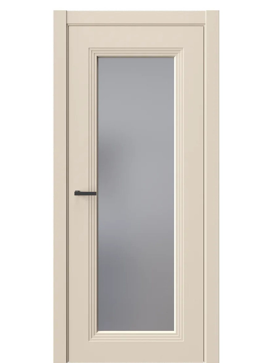 Двери WestStyle  Monte 2 Лазурный Песок /Графит Сатинат ДО