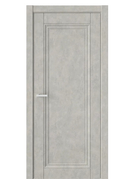 Двери WestStyle Demiss 1 Бетон Смоки ДГ