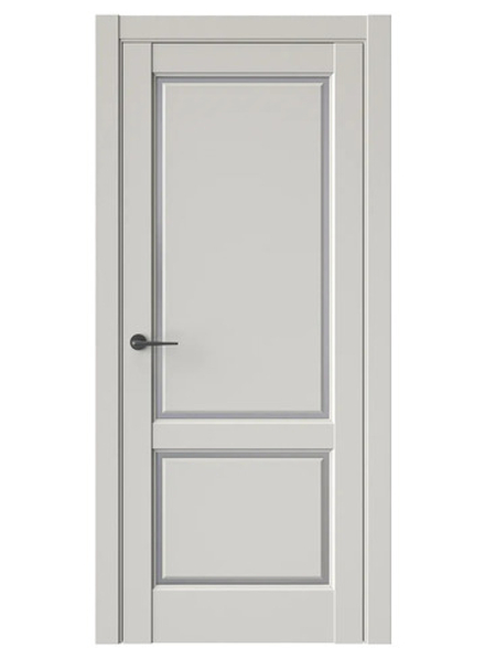 Двери WestStyle  LVT 3 Песчаный Рай/ Графит Сатинат ДО