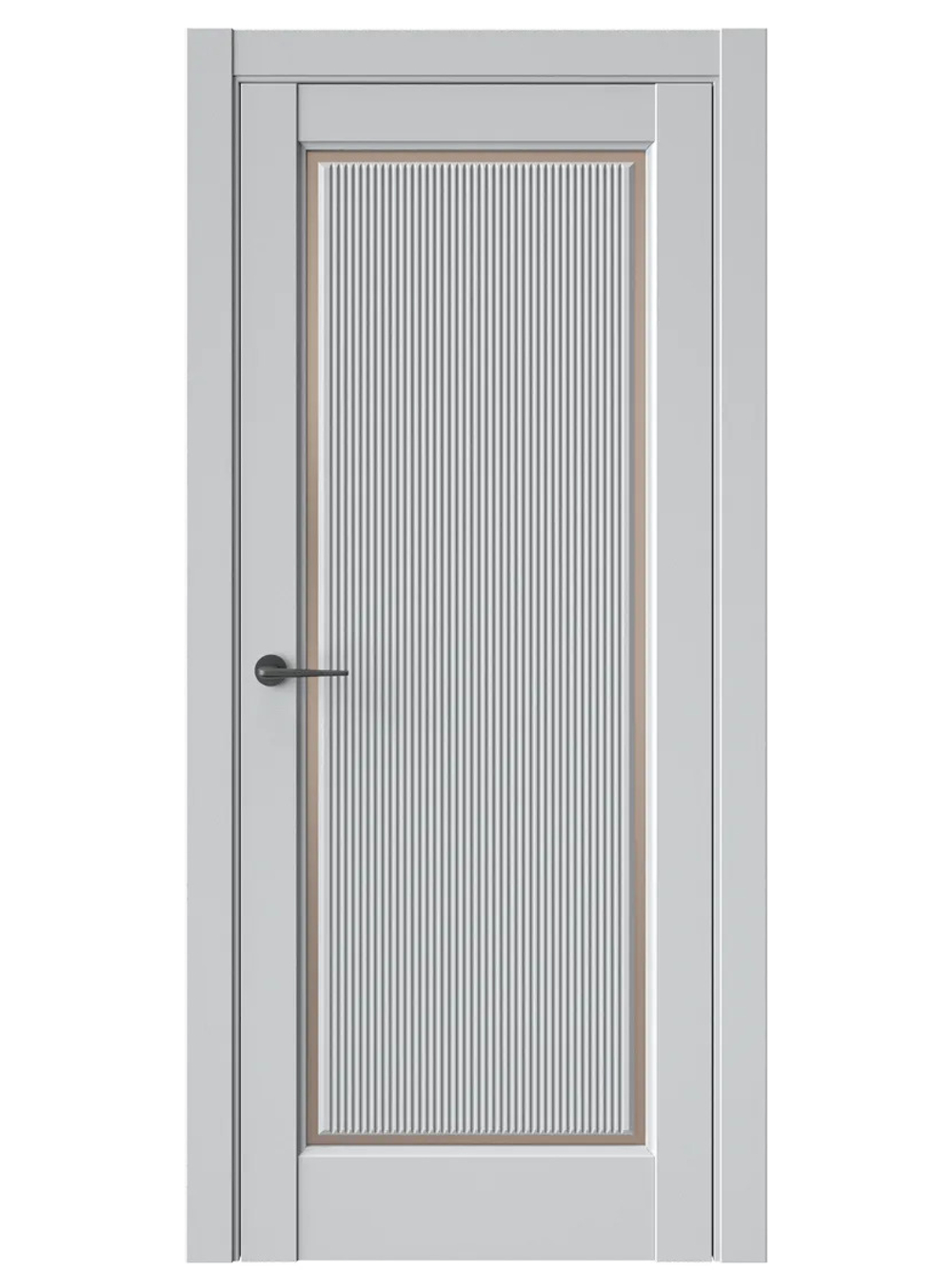 Двери WestStyle  LVT 1 FL Агатовое Сияние/ Бронза Сатинат ДО