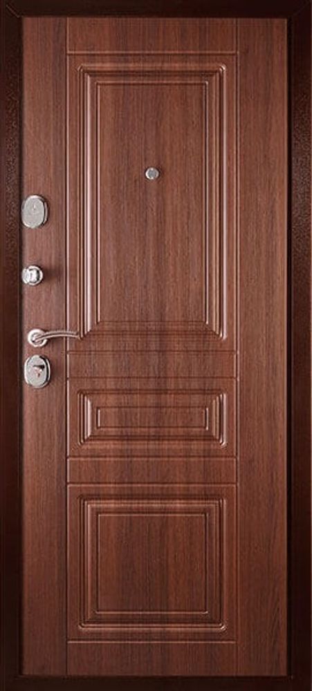 Сейф-двери сударь мд-33 орех бренди/орех бренди