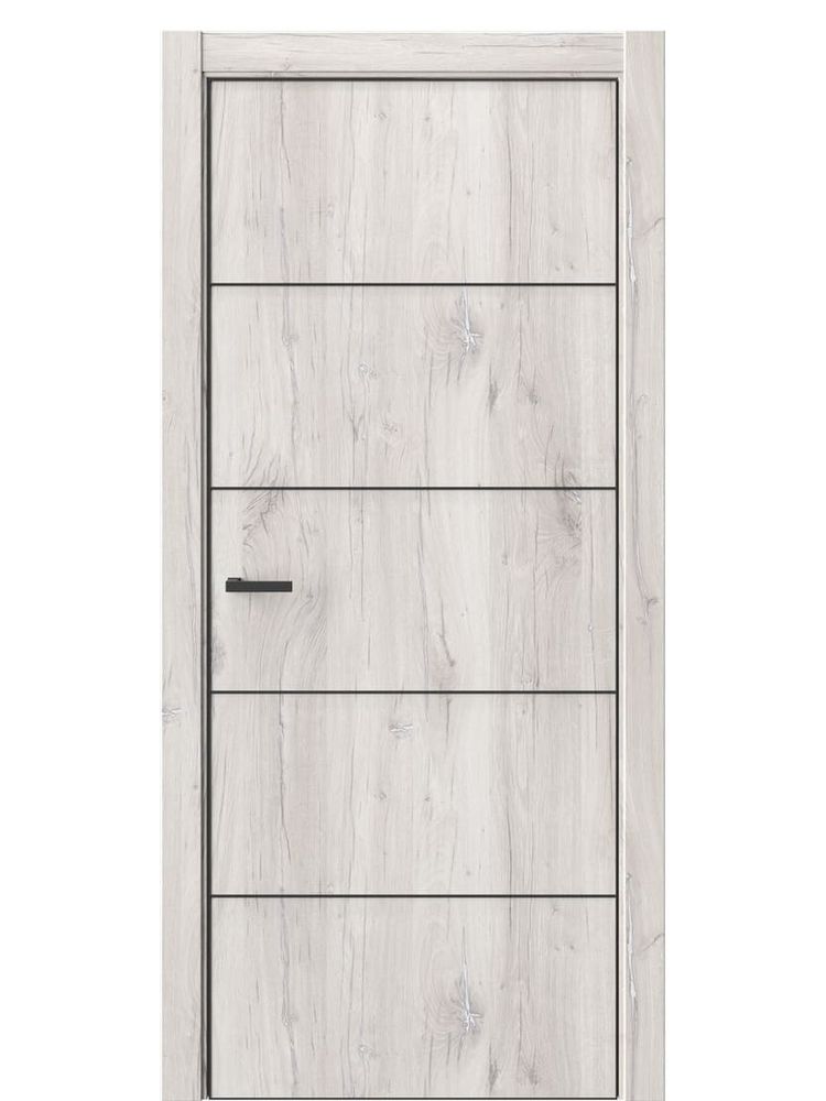 Двери WestStyle  "IN 27" Дуб Джуно /алюм.кромка  ДГ