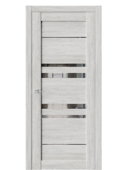 Двери WestStyle  "CZ 9 Дуб оксфорд/зеркало графит ДО