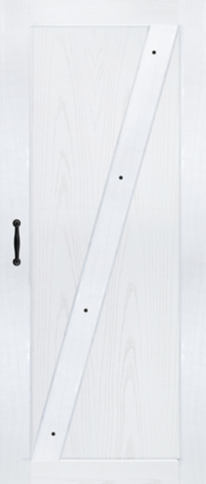 Межкомнатные двери SYNERGY "Скандинавия 1" Ясень снежный ДГ