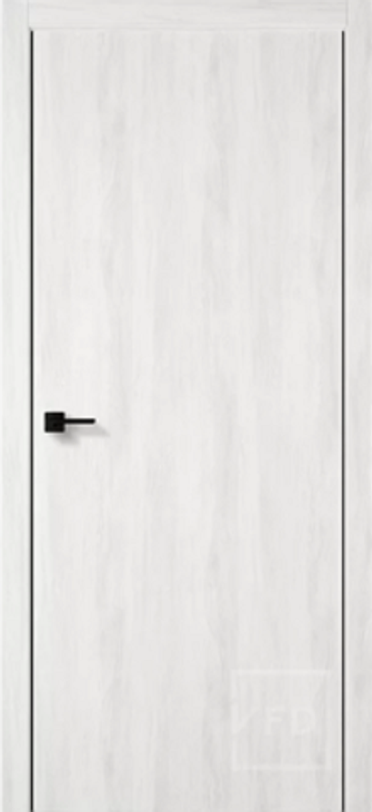 Межкомнатные двери ВФД "URBAN Z" NORD VELLUM / BLACK Edge (черная кромка)
