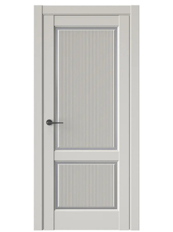 Двери WestStyle  LVT 3 FL Песчаный Рай/ Графит Сатинат ДО