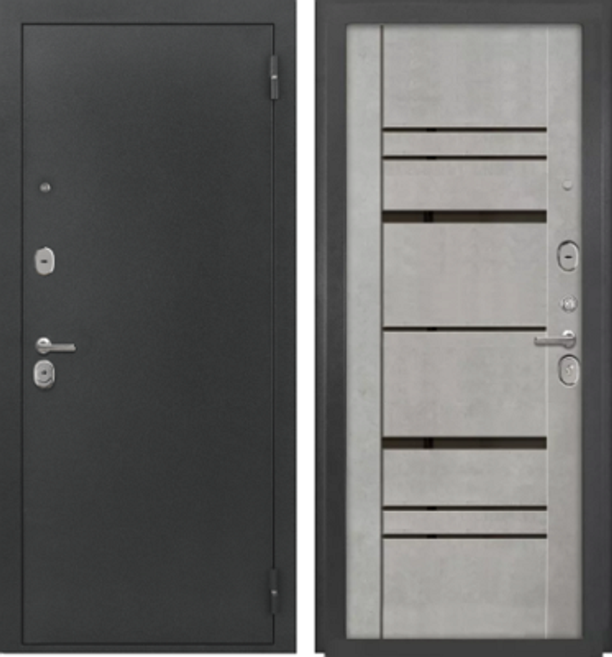 Сейф-дверь страж 2к модерн-2 бетон лофт