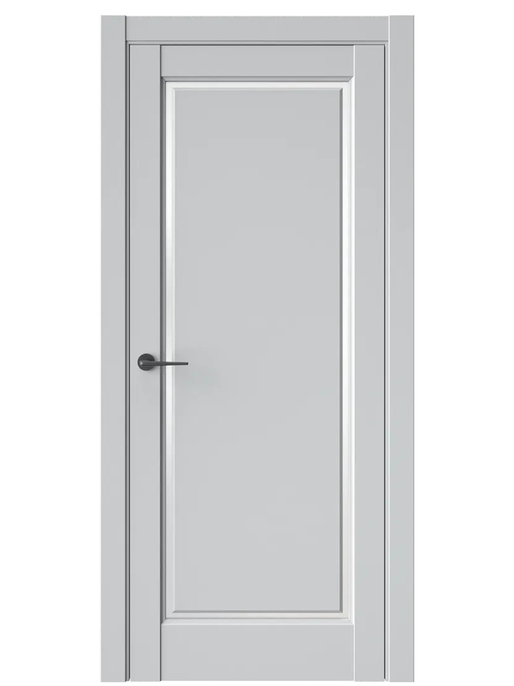 Двери WestStyle  LVT 1 Агатовое Сияние/ Белое Сатинат ДО