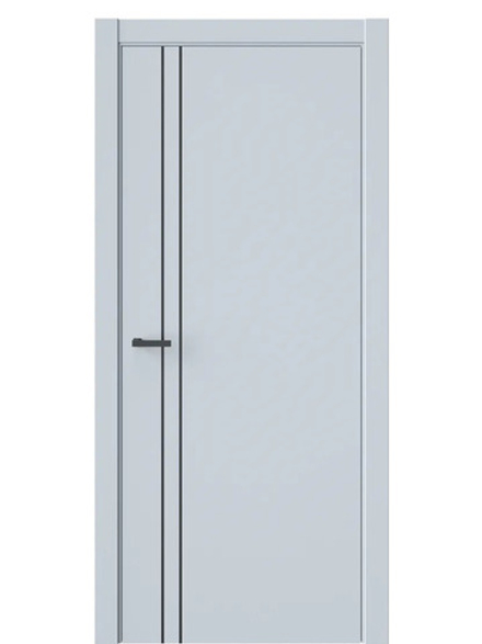 Двери WestStyle  MODERNO 40 Белая Ночь /молдинг  ДГ