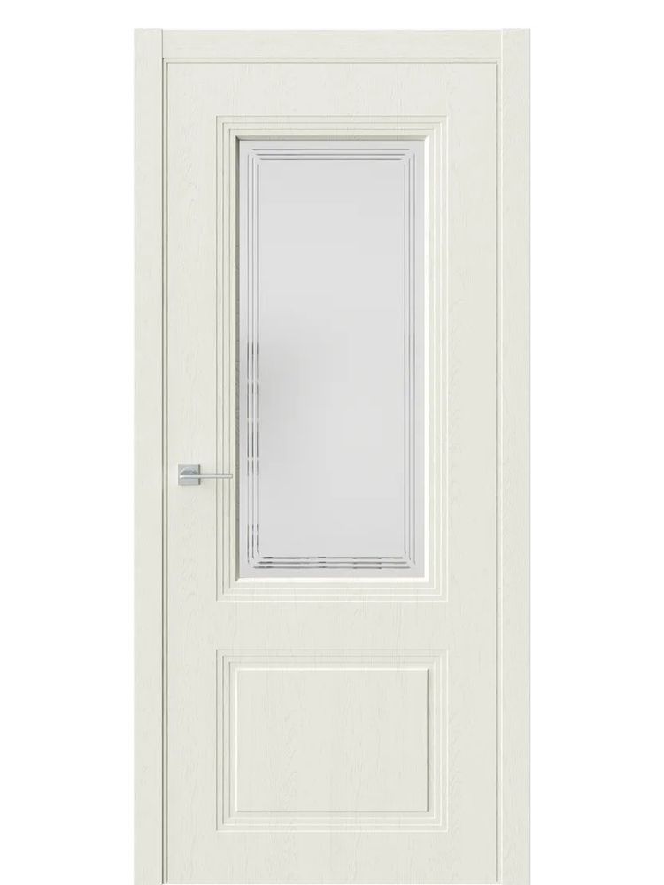 Двери WestStyle  Monte 4 Дуб Монтана /Белое Сатинат ДО