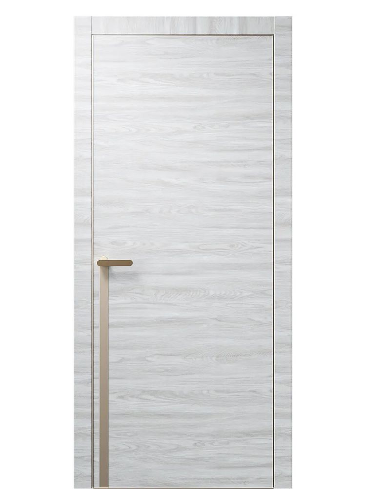 Двери WestStyle  &quot;IN М1.3&quot; Макиато /молдинг /алюм.кромка  ДГ