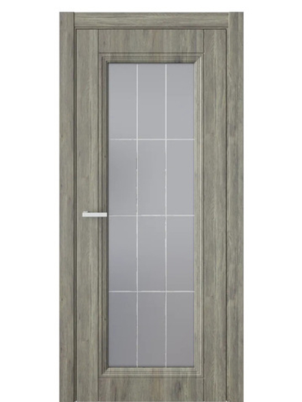 Двери WestStyle  Demiss 2  Дуб Эссе / графит сатинат ДО