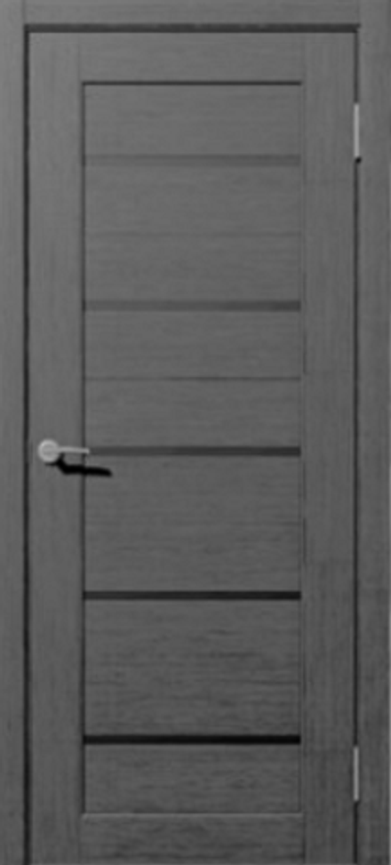 Межкомнатные двери LIDMAN ДУБРАВА S01 ДО Дуб стоун вуд 3D/Черная вставка