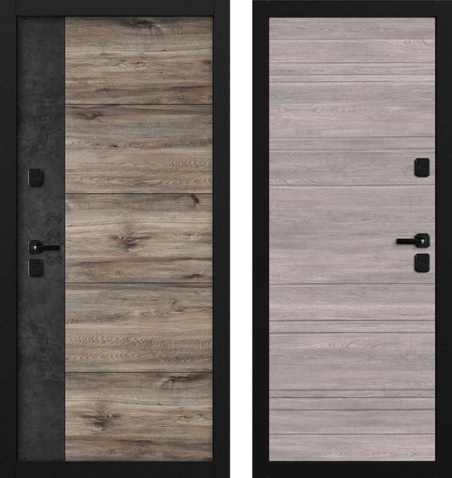 Сейф-дверь berserker «street 500» g301 черный муар/вяз каньон вековой айс