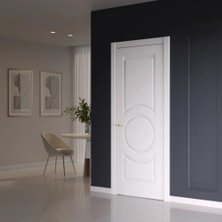 Межкомнатные двери WestStyle OB9 RAL Тон ванильный  ДГ